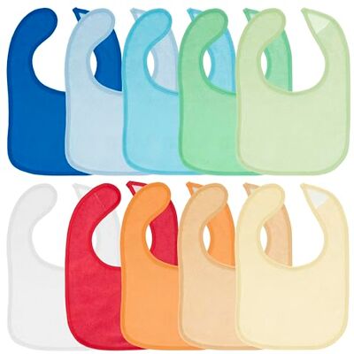 BIECO Slabbetje voor meisjes, meerkleurig, 10 stuks, slabbetje voor baby's, meisjes, geboorte, waterdicht, voor baby's, meisjes, geboorte, set slabbetjes voor baby's, katoen, slabbetjes BIECO Slabbetje voor meisjes, meerkleurig, 10 stuks, slabbetje voor baby's, meisjes, geboorte, waterdicht, voor baby's, meisjes, geboorte, set slabbetjes voor baby's, katoen, slabbetjes