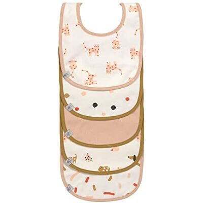 Lässig Set Di Bavaglini Per Bambini (5 Pezzi) In Cotone Velcrabile Impermeabile/Value Pack bavoirs Mixte enfant (lot de 5) Lässig Set Di Bavaglini Per Bambini (5 Pezzi) In Cotone Velcrabile Impermeabile/Value Pack bavoirs Mixte enfant (lot de 5)