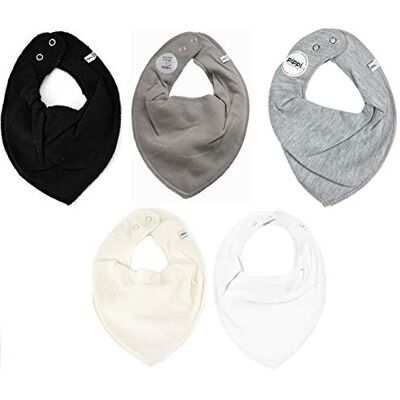 Pippi halsdoek unisex, baby, Wit (Wit 100) Eén maat Pippi halsdoek unisex, baby, Wit (Wit 100) Eén maat