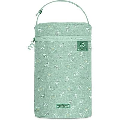 Miniland Ecothermibag Double geïsoleerde tas voor het vervoer van flessen, thermosflessen, flessen, tuppers, luchtdicht, snacks. Miniland Ecothermibag Double geïsoleerde tas voor het vervoer van flessen, thermosflessen, flessen, tuppers, luchtdicht, snacks.