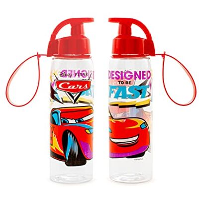 Lulabi Disney Cars Drinkfles, kunststof, 0,5 l Lulabi Disney Cars Drinkfles, kunststof, 0,5 l