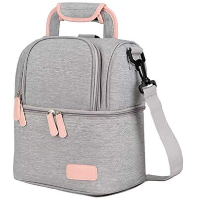 Mengshen Koeltas voor borstmelk, reisrugzak, waterdichte babymelktas, draagbare thermo-geïsoleerde lunchtas voor dames, heren, kinderen, grote capaciteit Mengshen Koeltas voor borstmelk, reisrugzak, waterdichte babymelktas, draagbare thermo-geïsoleerde lunchtas voor dames, heren, kinderen, grote capaciteit