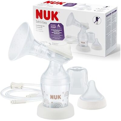 NUK Soft & Easy uitbreidingsset voor elektrische borstkolf Soft & Easy met Perfect Match fles, 150 ml NUK Soft & Easy uitbreidingsset voor elektrische borstkolf Soft & Easy met Perfect Match fles, 150 ml