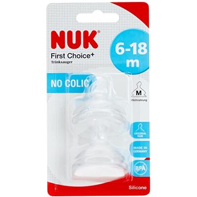 NUK First Choice speen middelgroot, maat 2 NUK First Choice speen middelgroot, maat 2