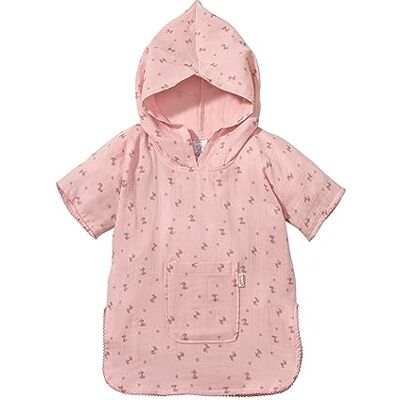 Sterntaler Emmi Girl flora roze chiffon ezel badponcho Sterntaler Emmi Girl flora roze chiffon ezel badponcho