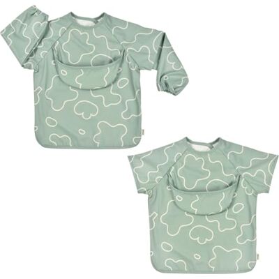 Béaba BEABA, slabbetje, slabbetje voor baby's, slabbetje, kleuterschool, waterdicht, elastisch slabbetje, slabbetje, lange mouwen, afneembare mouwen, opvangzak, gemakkelijk schoon te maken, schaalbaar, salie Béaba BEABA, slabbetje, slabbetje voor baby's, slabbetje, kleuterschool, waterdicht, elastisch slabbetje, slabbetje, lange mouwen, afneembare mouwen, opvangzak, gemakkelijk schoon te maken, schaalbaar, salie