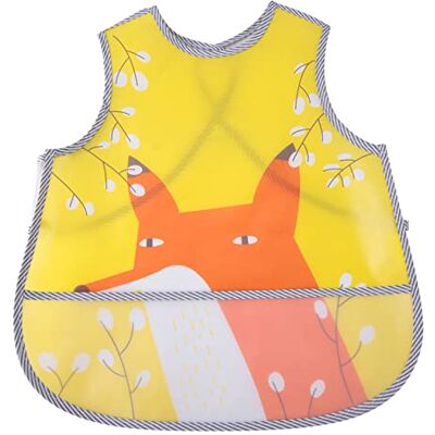 Garosa Slabbetjes EVA Waterdicht Unisex Slabbetje voor Kinderen Leuke Cartoon Nylon Dunne Baby Voeding Schort Dineren Lunch Eten Slabbetje 1-3 jaar Voeding (2#), Geel. 1-3 ans Garosa Slabbetjes EVA Waterdicht Unisex Slabbetje voor Kinderen Leuke Cartoon Nylon Dunne Baby Voeding Schort Dineren Lunch Eten Slabbetje 1-3 jaar Voeding (2#), Geel. 1-3 ans
