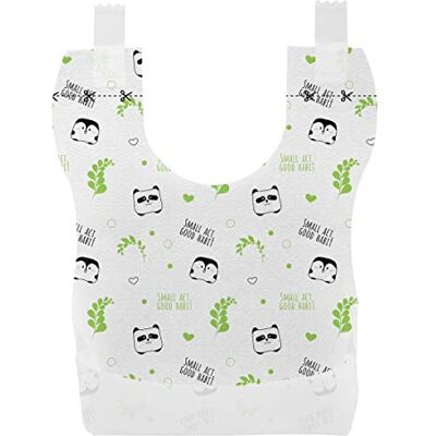 Chicco EcoBibs Wegwerpslabbetjes, milieuvriendelijk, absorberend en waterdicht, geschikt voor kinderspenen, voor thuis of onderweg accessoires voor baby's vanaf 6 maanden Chicco EcoBibs Wegwerpslabbetjes, milieuvriendelijk, absorberend en waterdicht, geschikt voor kinderspenen, voor thuis of onderweg accessoires voor baby's vanaf 6 maanden