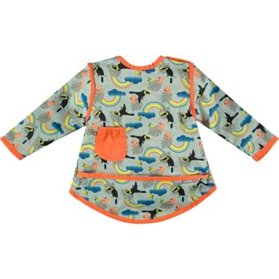 Close Pop-in baby slabbetje met voorvak voor 18-36 maanden, machinewasbaar op 40 graden, Tukan-print Close Pop-in baby slabbetje met voorvak voor 18-36 maanden, machinewasbaar op 40 graden, Tukan-print