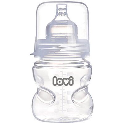 LOVI Zelfsteriliserende anti-koliekfles met dynamische fopspeen 0 maanden + 150 ml magnetronbestendig super ventilatiesysteem beschermt de zuigreflex LOVI Zelfsteriliserende anti-koliekfles met dynamische fopspeen 0 maanden + 150 ml magnetronbestendig super ventilatiesysteem beschermt de zuigreflex
