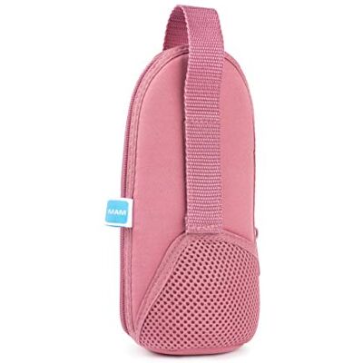 MAM Thermal Bag met isolerende laag, flessentas houdt vloeistoffen urenlang warm of koud, geschikt als warmhoudtas of koeltasje voor alle gangbare babyflesjes, roze MAM Thermal Bag met isolerende laag, flessentas houdt vloeistoffen urenlang warm of koud, geschikt als warmhoudtas of koeltasje voor alle gangbare babyflesjes, roze