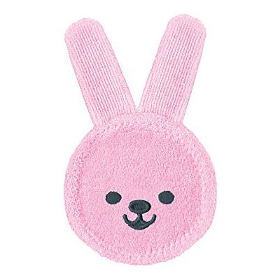 MAM Oral Care Rabbit voor de eerste mondverzorging van baby's, gebitsverzorging met zacht microvezelmateriaal, baby's wennen zo aan dagelijkse mondverzorging, 0+ maanden,1 stuk (pak van 1) roze MAM Oral Care Rabbit voor de eerste mondverzorging van baby's, gebitsverzorging met zacht microvezelmateriaal, baby's wennen zo aan dagelijkse mondverzorging, 0+ maanden,1 stuk (pak van 1) roze