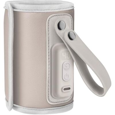 Lionelo Thermup Go Draagbare flessenwarmer USB-C 10 W 5 temperatuurniveaus 38-50 °C houdt 24 uur warm universeel voor alle flessen lcd-display compact licht stil BPA-vrij grijs Lionelo Thermup Go Draagbare flessenwarmer USB-C 10 W 5 temperatuurniveaus 38-50 °C houdt 24 uur warm universeel voor alle flessen lcd-display compact licht stil BPA-vrij grijs