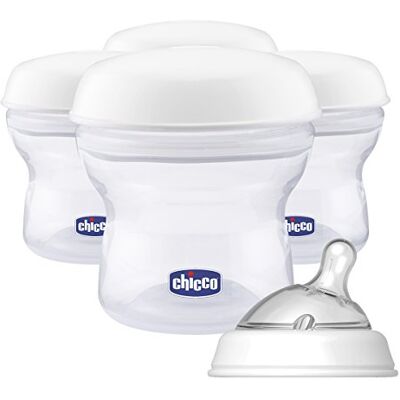 Chicco Moedermelkhouders Natural Feeling X 4 St. 0M+ Chicco Moedermelkhouders Natural Feeling X 4 St. 0M+