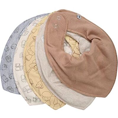 pippi made with love Driehoekige slabbetjes voor baby's, uniseks, stijf, eenheidsmaat pippi made with love Driehoekige slabbetjes voor baby's, uniseks, stijf, eenheidsmaat