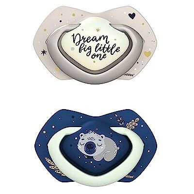 Canpol babies Set van 2 Light Touch siliconen fopspenen, sterilisatie-capsule, BPA-vrij (6-18 m, Sleepy Koala Boy) Canpol babies Set van 2 Light Touch siliconen fopspenen, sterilisatie-capsule, BPA-vrij (6-18 m, Sleepy Koala Boy)