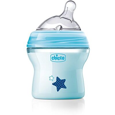 Chicco 00080811210000 Natural Feeling babyfles 0Mesi+ Bimbo, 150 ml, transparant Chicco 00080811210000 Natural Feeling babyfles 0Mesi+ Bimbo, 150 ml, transparant