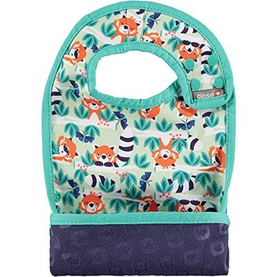 Close Pop-in uniseks babyslabbetje 6 maanden – waterafstotend en vuilafstotend – gemakkelijk te reinigen – rode panda-print Close Pop-in uniseks babyslabbetje 6 maanden – waterafstotend en vuilafstotend – gemakkelijk te reinigen – rode panda-print
