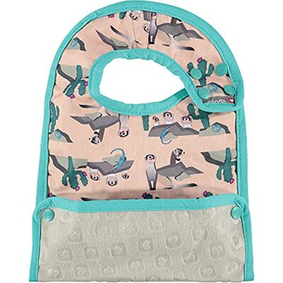 Close Pop-in Unisex slabbetje waterdicht vuilafstotend 6 maanden baby gemakkelijk te reinigen met kruimelvanger fretten druk stap 2 Close Pop-in Unisex slabbetje waterdicht vuilafstotend 6 maanden baby gemakkelijk te reinigen met kruimelvanger fretten druk stap 2