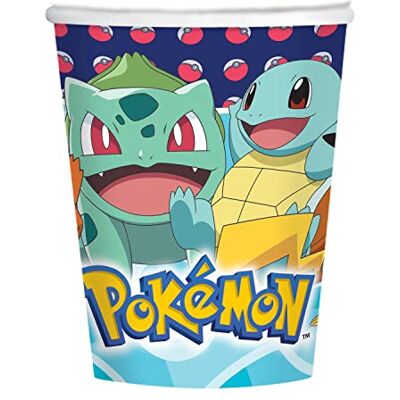 amscan EUROPE GMBH 8 Pokémon beker amscan EUROPE GMBH 8 Pokémon beker