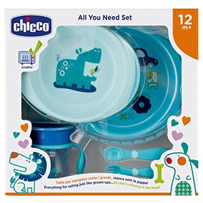 Chicco Maaltijdkoffer 12M+, Blauw Chicco Maaltijdkoffer 12M+, Blauw