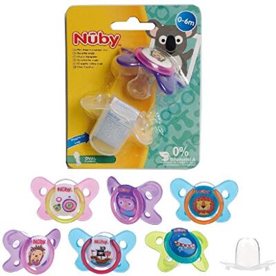 Nuby Id5857Sfs Fopspeen Druppel Vlinder Nuby Id5857Sfs Fopspeen Druppel Vlinder