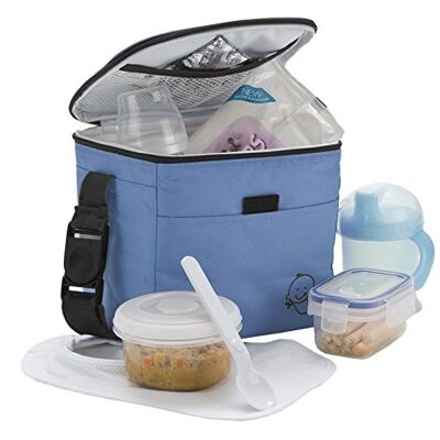 Baby Polar Gear Little One's lunchtas, blauw, blauw Baby Polar Gear Little One's lunchtas, blauw, blauw