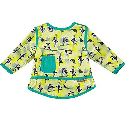 Close 2 Bib Pop-in slabbetje met lange mouwen, met voorvak, 18 tot 36 maanden, machinewasbaar op 40 graden, bedrukt, oranje-utan, Lemur Taille unique Close 2 Bib Pop-in slabbetje met lange mouwen, met voorvak, 18 tot 36 maanden, machinewasbaar op 40 graden, bedrukt, oranje-utan, Lemur Taille unique