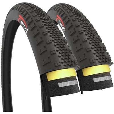 Fincci Gravel 700 x 38c banden 700c opvouwbare banden met 1 mm lekvrij nylon zwarte fietsband 40-622 60 TPI voor e-bikes, hybriden, mountainbikes, straat en toerisme 28 x 1,5 inch Fincci Gravel 700 x 38c banden 700c opvouwbare banden met 1 mm lekvrij nylon zwarte fietsband 40-622 60 TPI voor e-bikes, hybriden, mountainbikes, straat en toerisme 28 x 1,5 inch