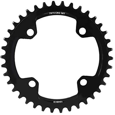Alomejor Fietskettingring eenvoudige ketting ring 32T 34T 36T 38T 104mm BCD eenvoudige ketting ring voor de meeste racefietsen mountainbike BMX Alomejor Fietskettingring eenvoudige ketting ring 32T 34T 36T 38T 104mm BCD eenvoudige ketting ring voor de meeste racefietsen mountainbike BMX