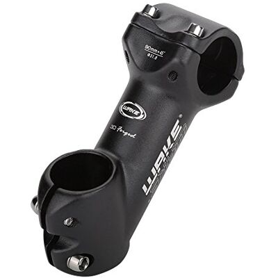 Zerodis Stuurpen voor fiets, stuurstang, vermogens 0 ~ 45 °, verstelbaar, mountainbikes, racefietsen, reserveonderdelen 31,8 mm van aluminiumlegering Zerodis Stuurpen voor fiets, stuurstang, vermogens 0 ~ 45 °, verstelbaar, mountainbikes, racefietsen, reserveonderdelen 31,8 mm van aluminiumlegering