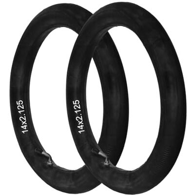 M365Lyon Binnenband 14 x 2,125 cm, 14 inch, hoekventiel voor loopfiets, vouwfiets, kinderfiets, compatibel met 14 inch balansfiets M365Lyon Binnenband 14 x 2,125 cm, 14 inch, hoekventiel voor loopfiets, vouwfiets, kinderfiets, compatibel met 14 inch balansfiets