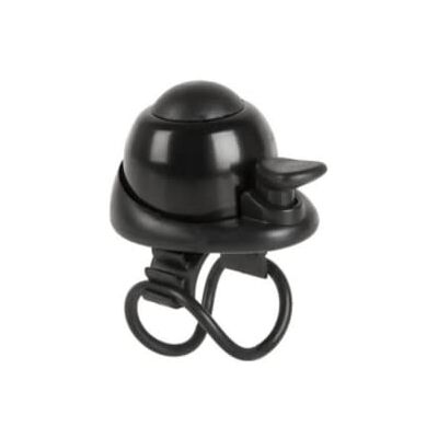 M-Wave Bella Dome Mini-bel voor volwassenen, uniseks, zwart, Ø 34 mm M-Wave Bella Dome Mini-bel voor volwassenen, uniseks, zwart, Ø 34 mm