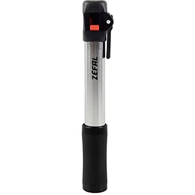 ZEFAL Air Profiel Switch Mini-fietspomp, zilver, universeel ZEFAL Air Profiel Switch Mini-fietspomp, zilver, universeel