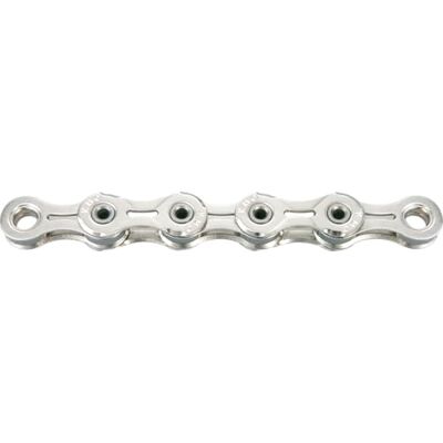 KMC X11SL zilveren fietsketting, 1/2 inch x 11/128 inch, 118 schakels, 11 versnellingen, compatibel met Shimano, SRAM, Campagnolo, zilver, extra licht KMC X11SL zilveren fietsketting, 1/2 inch x 11/128 inch, 118 schakels, 11 versnellingen, compatibel met Shimano, SRAM, Campagnolo, zilver, extra licht