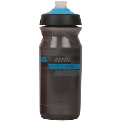 ZEFAL Zéfal Sense Pro Waterfles voor fiets/sport, premium en waterdicht, uniseks, volwassenen, zwart (rookblauw), 650 en 800 ml ZEFAL Zéfal Sense Pro Waterfles voor fiets/sport, premium en waterdicht, uniseks, volwassenen, zwart (rookblauw), 650 en 800 ml