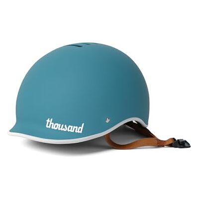 Thousand Heritage Fietshelm voor volwassenen, uniseks, geventileerd, met PopLock anti-diefstalsysteem, ideaal voor fietsen of skateboarden, voor mannen en vrouwen Thousand Heritage Fietshelm voor volwassenen, uniseks, geventileerd, met PopLock anti-diefstalsysteem, ideaal voor fietsen of skateboarden, voor mannen en vrouwen