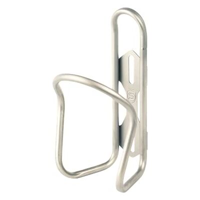 SILCA Sicuro Titanium flessenhouder, fietskooi met 21 mm voor-/achterinstelling, lichter dan staal en sterker dan koolstof en legering, 30 g, ecru SILCA Sicuro Titanium flessenhouder, fietskooi met 21 mm voor-/achterinstelling, lichter dan staal en sterker dan koolstof en legering, 30 g, ecru