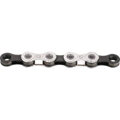 KMC Blacktech X12 ketting 126 shirts zwart/zilver (kettingen 12 V) KMC Blacktech X12 ketting 126 shirts zwart/zilver (kettingen 12 V)