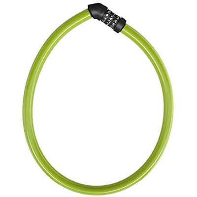 ABUS Kabelslot 4408C cijferslot 65 cm stalen kabel met kunststof ommanteling veiligheidsniveau 2 groen ABUS Kabelslot 4408C cijferslot 65 cm stalen kabel met kunststof ommanteling veiligheidsniveau 2 groen