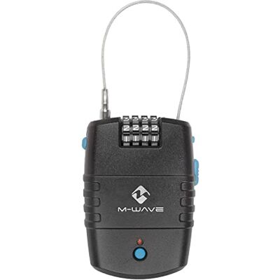M-Wave MWave n Roll Lock diefstalbeveiliging met alarmslot, diefstalbeveiliging, zwart M-Wave MWave n Roll Lock diefstalbeveiliging met alarmslot, diefstalbeveiliging, zwart
