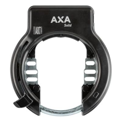 AXA Stabiel hangslot, veiligheidsniveau 10, openingsbreedte 57 mm, sleutel niet afneembaar, zwart AXA Stabiel hangslot, veiligheidsniveau 10, openingsbreedte 57 mm, sleutel niet afneembaar, zwart