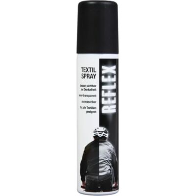 Fischer Reflex spray, zwart, effen Fischer Reflex spray, zwart, effen
