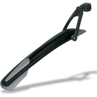 SKS GERMANY SHOCKBLADE & X-BLADE Spatbord voor en achter (fietsaccessoires voor mountainbike, Quick-Release-bevestiging, verschillende maten), zwart SKS GERMANY SHOCKBLADE & X-BLADE Spatbord voor en achter (fietsaccessoires voor mountainbike, Quick-Release-bevestiging, verschillende maten), zwart