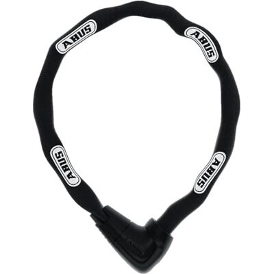 ABUS Steel-O-Chain 9808K kettingslot, fietsslot met XPlus-cilinder ter bescherming tegen manipulatie, veiligheidsniveau 11-8 mm, dik, 170 cm lang, zwart ABUS Steel-O-Chain 9808K kettingslot, fietsslot met XPlus-cilinder ter bescherming tegen manipulatie, veiligheidsniveau 11-8 mm, dik, 170 cm lang, zwart