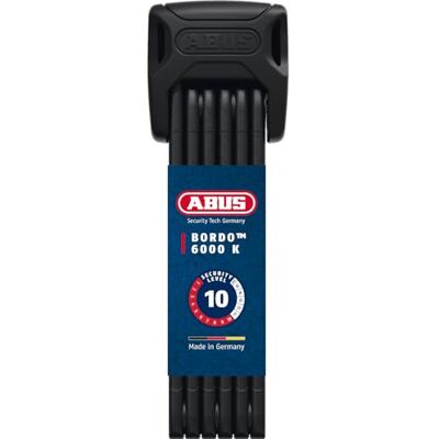 ABUS 6000 K/90 BK SH vouwsloten, uniseks, volwassenen, effen, universeel ABUS 6000 K/90 BK SH vouwsloten, uniseks, volwassenen, effen, universeel