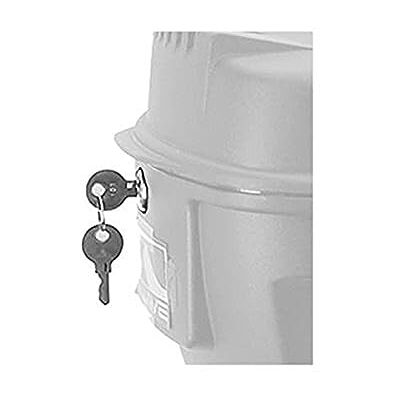 M-Wave Vervangend slot voor fiets-topcase, uniseks, volwassenen, zilver M-Wave Vervangend slot voor fiets-topcase, uniseks, volwassenen, zilver