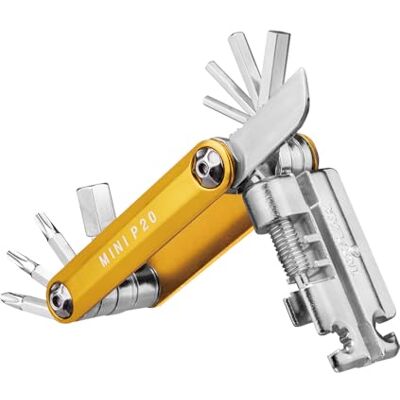 Topeak Mini P20-Gold Tools volwassenen, uniseks, goud, niet van toepassing Topeak Mini P20-Gold Tools volwassenen, uniseks, goud, niet van toepassing