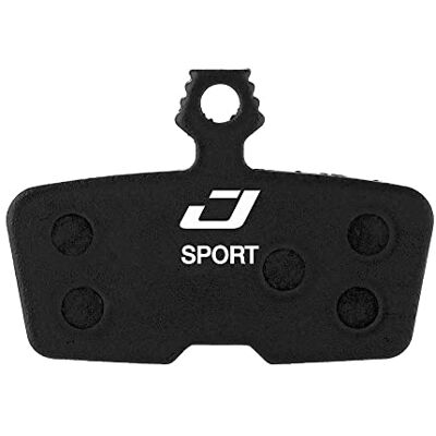 Jagwire Pro Extreme Sintered Disc Brake Pad-SRAM Code Remblokken voor volwassenen, uniseks, zwart, eenheidsmaat Jagwire Pro Extreme Sintered Disc Brake Pad-SRAM Code Remblokken voor volwassenen, uniseks, zwart, eenheidsmaat