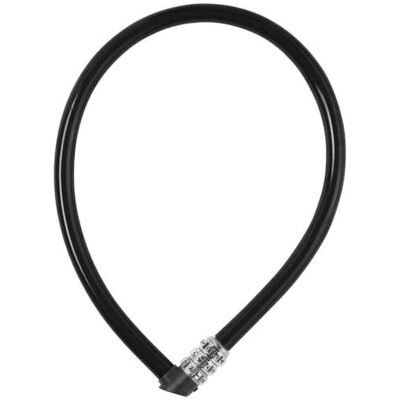 ABUS kabelslot code 3406C/55 zwart ABUS kabelslot code 3406C/55 zwart